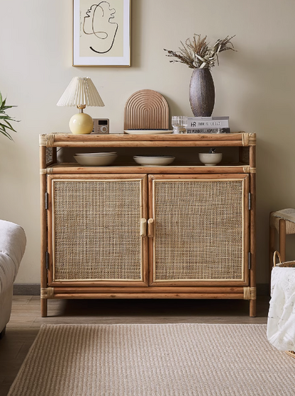 Sunchaser Rustic Rattan Sideboard