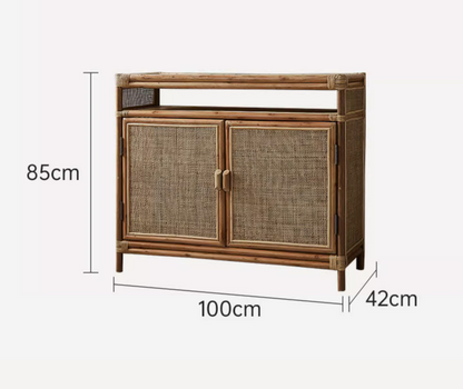 Sunchaser Rustic Rattan Sideboard